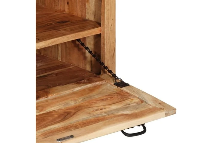 Skobänk 85x40x45 Cm Massivt Akaciaträ 10 Skobänk 85x40x45 Cm Massivt Akaciaträ - Bild 10