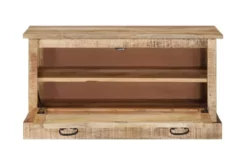 Skobänk 85x40x45 Cm Massivt Mangoträ -SONGMICS Försäljning skobank 85x40x45 cm massivt mangotra brun 4515145