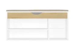 Skobänk Med Dyna Vit 104x30x49 Cm Spånskiva 10 Skobänk Med Dyna Vit 104x30x49 Cm Spånskiva -SONGMICS Försäljning skobank med dyna vit och sonoma ek 104x30x49 cm spanskiva vitek 4111683