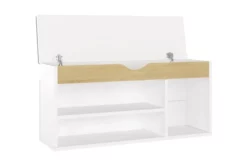 Skobänk Med Dyna Vit 104x30x49 Cm Spånskiva 11 Skobänk Med Dyna Vit 104x30x49 Cm Spånskiva -SONGMICS Försäljning skobank med dyna vit och sonoma ek 104x30x49 cm spanskiva vitek 4111684