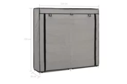 Skoförvaring Med överdrag Grå 115x28x110 Cm Tyg 15 Skoförvaring Med överdrag Grå 115x28x110 Cm Tyg -SONGMICS Försäljning skoforvaring med overdrag gra 115x28x110 cm tyg gra 2782432