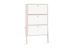 VOX Skoförvaring Spot Trä/Natur/Vit