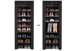 Skogarderob Olivetto -SONGMICS Försäljning skogarderob olivetto svart 3494581