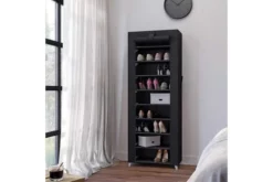 Skogarderob Olivetto -SONGMICS Försäljning skogarderob olivetto svart 3494584