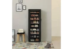 Skogarderob Olivetto -SONGMICS Försäljning skogarderob olivetto svart 3494585