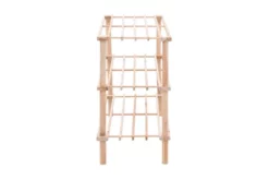 Skohylla 3 Hyllplan Massivt Granträ -SONGMICS Försäljning skohylla 3 hyllplan massivt grantra beige 2054503