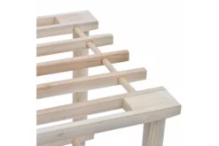 Skohylla 4 Hyllplan 2 St Massivt Granträ 6 Skohylla 4 Hyllplan 2 St Massivt Granträ -SONGMICS Försäljning skohylla 4 hyllplan 2 st massivt grantra beige 3504198