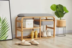 Skohylla Justeen 11 Skohylla Justeen -SONGMICS Försäljning skohylla justeen natur 4797103