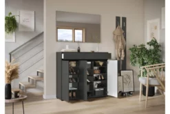 Skohylla Kickz 120 Cm 14 Skohylla Kickz 120 Cm -SONGMICS Försäljning skohylla kickz 120 cm morkgra 4893272