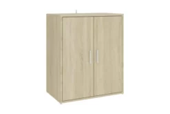 Skoskåp Vit 60x35x70 Cm Spånskiva