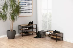 Framsida -SONGMICS Försäljning skohylla walmon vildeksvart 1847760