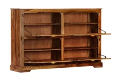 Skoskåp 140x35x90 Cm Massivt Sheshamträ 14 Skoskåp 140x35x90 Cm Massivt Sheshamträ -SONGMICS Försäljning skoskap 140x35x90 cm massivt sheshamtra brun 2782532