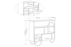 Skoskåp 35x97 Cm 9 Skoskåp 35x97 Cm -SONGMICS Försäljning skoskap 35x97 cm antracitljusbrun 2869045