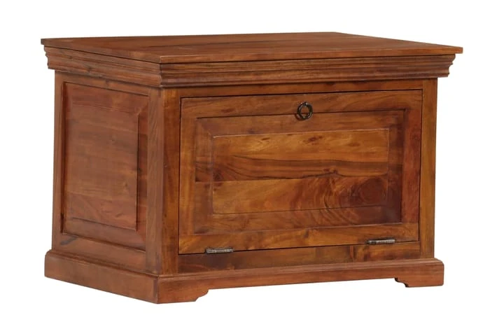 Skoskåp 60x40x41 Cm Massivt Akaciaträ 5 Skoskåp 60x40x41 Cm Massivt Akaciaträ - Bild 5