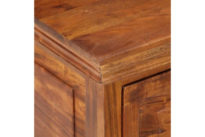 Skoskåp 60x40x41 Cm Massivt Akaciaträ 10 Skoskåp 60x40x41 Cm Massivt Akaciaträ - Bild 10