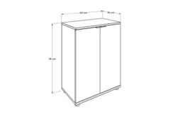 Skoskåp 60x78 Cm -SONGMICS Försäljning skoskap 60x78 cm natur 2869063