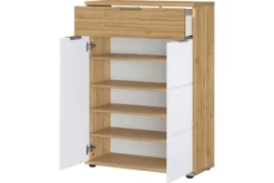 Skoskåp Angules 37x75 Cm -SONGMICS Försäljning skoskap angules 37x75 cm naturvit 3607232