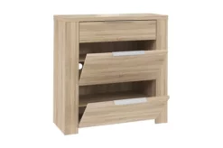 Framsida -SONGMICS Försäljning skoskap dabo 42x99 cm brun 2052095