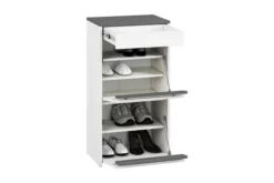 Skoskåp Espada 94 Cm 11 Skoskåp Espada 94 Cm -SONGMICS Försäljning skoskap espada 94 cm antracitvit natur 4934335