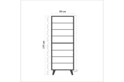 Skoskåp Gillberga 50 Cm 11 Skoskåp Gillberga 50 Cm -SONGMICS Försäljning skoskap gillberga 50 cm brunmonstrad 1650412