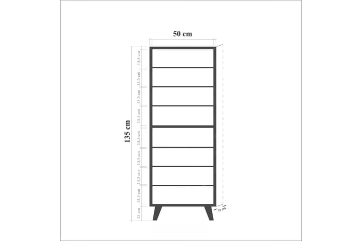 Skoskåp Gillberga 50 Cm 6 Skoskåp Gillberga 50 Cm - Bild 6