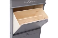 Skoskåp Vit 50x28x98 Cm Kejsarträ 13 Skoskåp Vit 50x28x98 Cm Kejsarträ -SONGMICS Försäljning skoskap gra 50x28x98 cm kejsartra gra 1507091