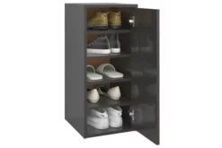 Skoskåp Grå Högglans 32x35x70 Cm Spånskiva -SONGMICS Försäljning skoskap gra hogglans 32x35x70 cm spanskiva gra hogglans 4112144