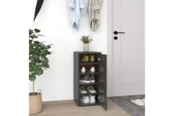 Skoskåp Grå Högglans 32x35x70 Cm Spånskiva -SONGMICS Försäljning skoskap gra hogglans 32x35x70 cm spanskiva gra hogglans 4112145