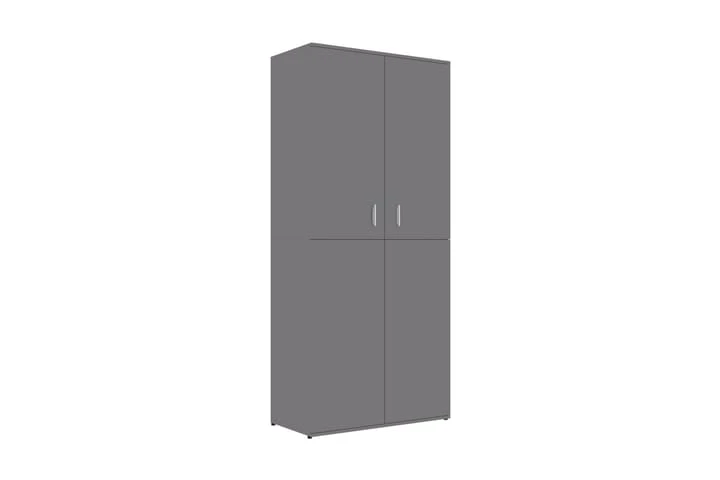 Skoskåp Vit Högglans 80x39x178 Cm Spånskiva 1 Skoskåp Vit Högglans 80x39x178 Cm Spånskiva