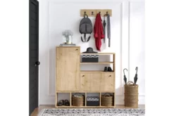 Skoskåp Hudale 35x100 Cm 9 Skoskåp Hudale 35x100 Cm -SONGMICS Försäljning skoskap hudale 35x100 cm naturvit 4027748