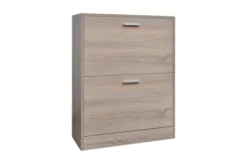 Skoskåp I Trä Med 2 Fack Eklook