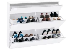 Skoskåp Magiras 60x27 Cm 2 Dörrar + Lucka 9 Skoskåp Magiras 60x27 Cm 2 Dörrar + Lucka -SONGMICS Försäljning skoskap magiras 60x27 cm 2 dorrar lucka vit hogglans 4465500