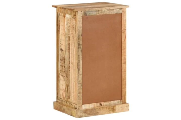 Skoskåp Med 4 Hyllor Och Låda Massivt Grovt Mangoträ 4 Skoskåp Med 4 Hyllor Och Låda Massivt Grovt Mangoträ - Bild 4