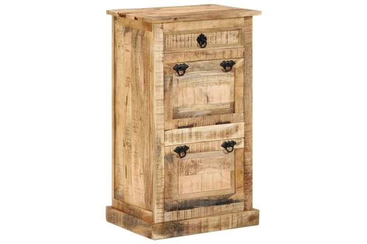 Skoskåp Med 4 Hyllor Och Låda Massivt Grovt Mangoträ 6 Skoskåp Med 4 Hyllor Och Låda Massivt Grovt Mangoträ - Bild 6