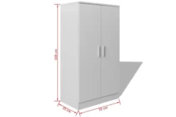 Skoskåp Med 7 Hyllor Vit -SONGMICS Försäljning skoskap med 7 hyllor vit vit 3504310