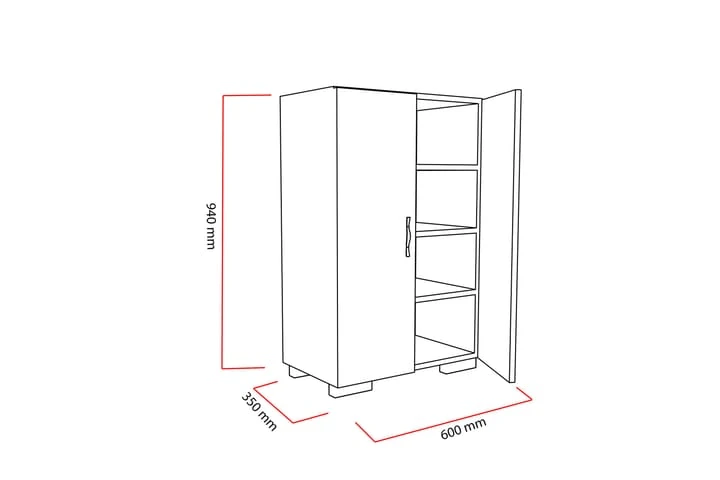 Skoskåp Pangler 4 Skoskåp Pangler - Bild 4