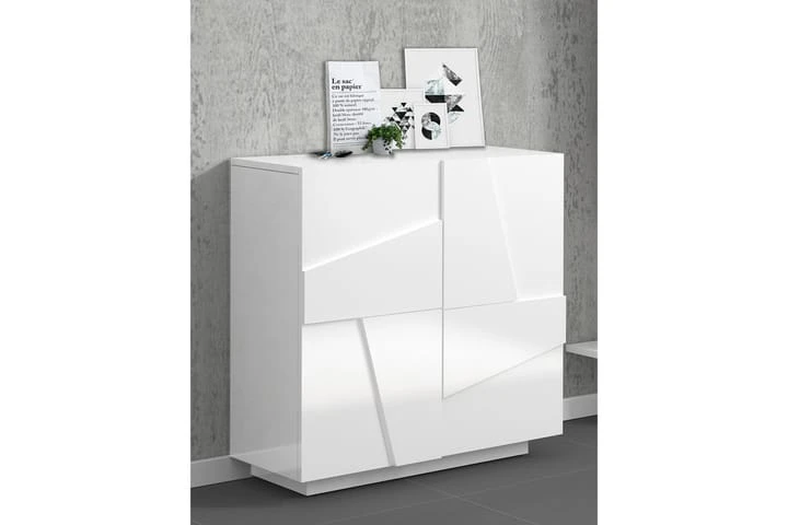 Skoskåp Pinsac 81x39 Cm 2 Dörrar 2 Skoskåp Pinsac 81x39 Cm 2 Dörrar - Bild 2