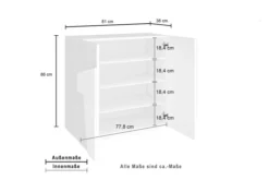 Skoskåp Pinsac 81x39 Cm 2 Dörrar 13 Skoskåp Pinsac 81x39 Cm 2 Dörrar -SONGMICS Försäljning skoskap pinsac 81x39 cm 2 dorrar vit hogglans 4465154