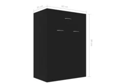 Skoskåp Svart 60x35x84 Cm Spånskiva 15 Skoskåp Svart 60x35x84 Cm Spånskiva -SONGMICS Försäljning skoskap svart 60x35x84 cm spanskiva svart 3744706