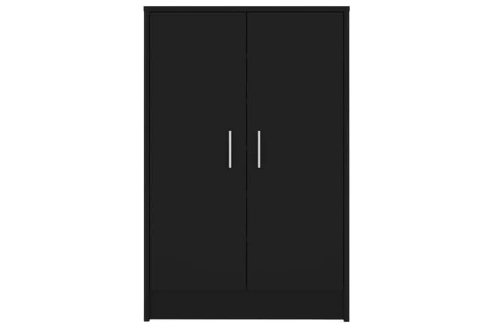 Skoskåp Svart 60x35x92 Cm Spånskiva 3 Skoskåp Svart 60x35x92 Cm Spånskiva - Bild 3