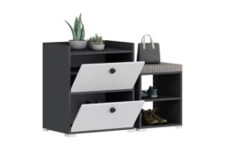 Skoskåp Violaceae 48,6x76,8 Cm -SONGMICS Försäljning skoskap violaceae 486x768 cm antracit 4896434