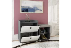 Skoskåp Violaceae 48,6x76,8 Cm -SONGMICS Försäljning skoskap violaceae 486x768 cm antracit 4896435