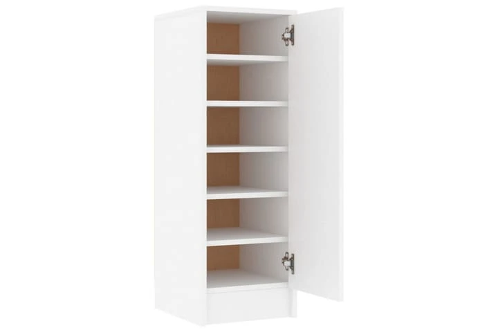 Skoskåp Vit 32x35x92 Cm Spånskiva 4 Skoskåp Vit 32x35x92 Cm Spånskiva - Bild 4
