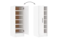 Skoskåp Vit 32x35x92 Cm Spånskiva 15 Skoskåp Vit 32x35x92 Cm Spånskiva -SONGMICS Försäljning skoskap vit 32x35x92 cm spanskiva vit 4111089