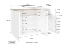 Skoskåp Zeinia 80x40 Cm 3 Dörrar 9 Skoskåp Zeinia 80x40 Cm 3 Dörrar -SONGMICS Försäljning skoskap zeinia 80x40 cm 3 dorrar naturlonnfargvit hogglans 3874490