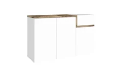 Skoskåp Zeinia 80x40 Cm 3 Dörrar