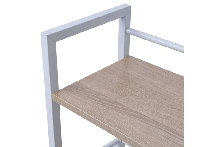 Skrivbord Med Bokhylla 4 Hyllor Ek 4 Skrivbord Med Bokhylla 4 Hyllor Ek - Bild 4