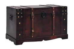 Vintagekista Trä 66x38x40 Cm