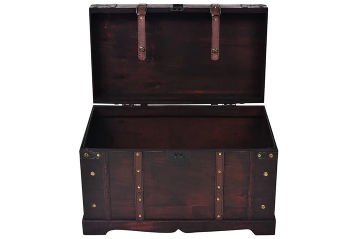 Vintagekista Trä 66x38x40 Cm 4 Vintagekista Trä 66x38x40 Cm - Bild 4